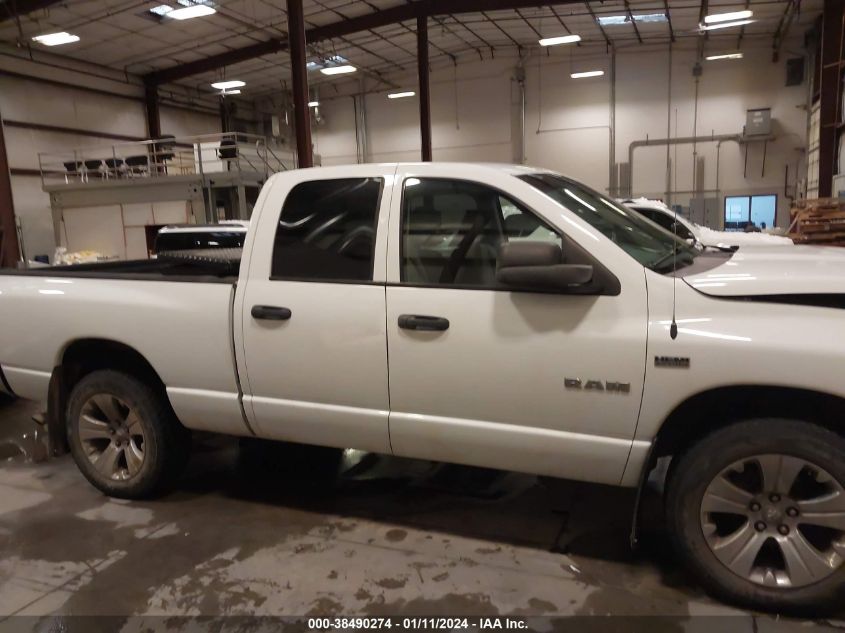 2008 Dodge Ram 1500 Slt VIN: 1D7HU18248J182784 Lot: 38490274