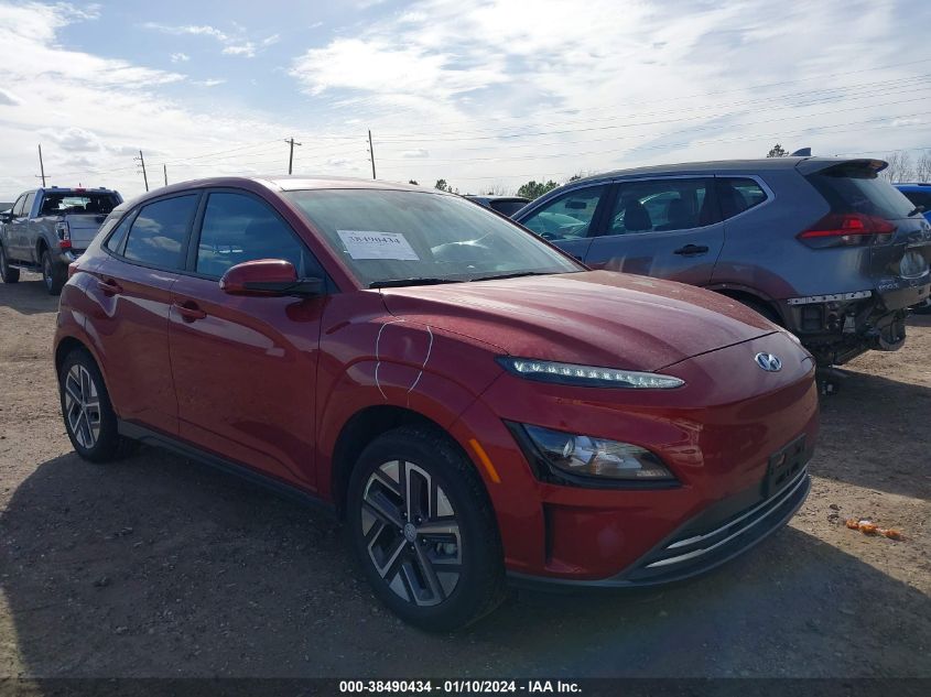 2023 Hyundai Kona Electric Sel VIN: KM8K33AG0PU193648 Lot: 38490434