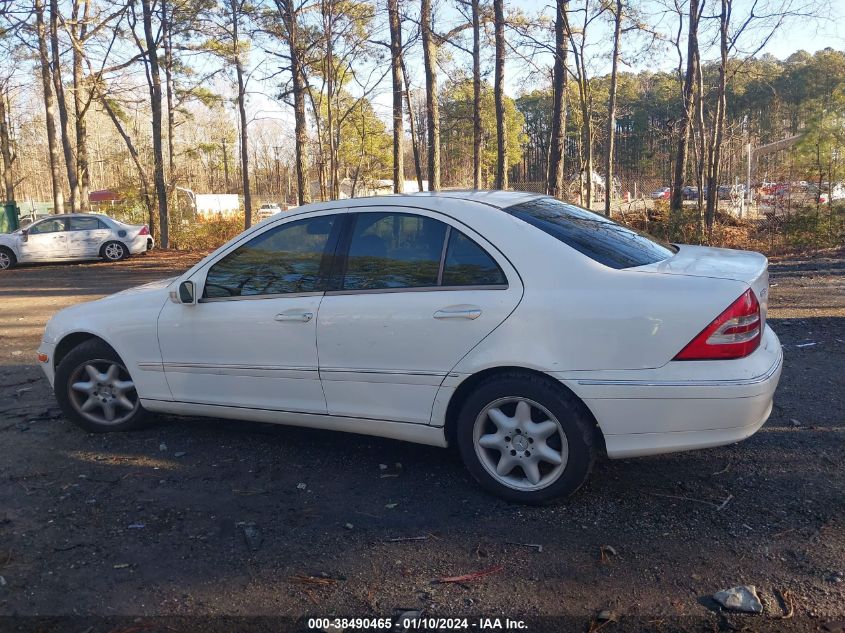 WDBRF81J04F536721 2004 Mercedes-Benz C 240 4Matic