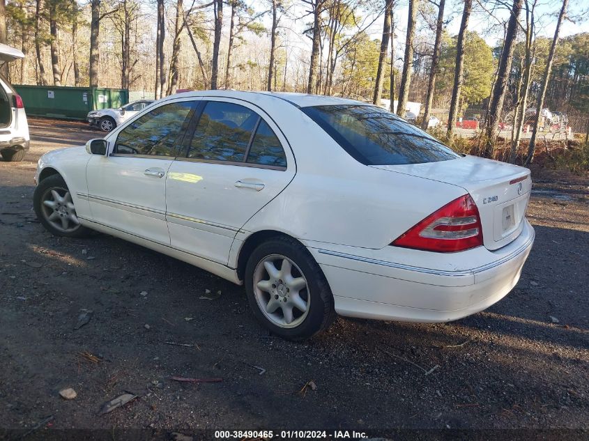 WDBRF81J04F536721 2004 Mercedes-Benz C 240 4Matic