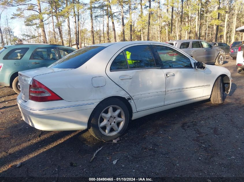 WDBRF81J04F536721 2004 Mercedes-Benz C 240 4Matic