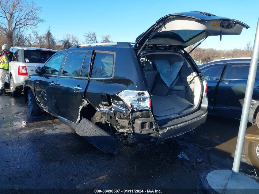 5TDDK3EH4DS246970 2013 Toyota Highlander Limited V6