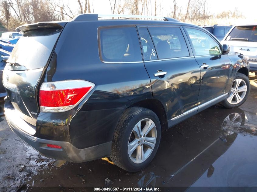 5TDDK3EH4DS246970 2013 Toyota Highlander Limited V6