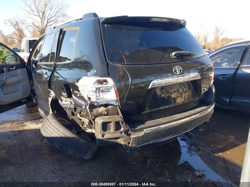 5TDDK3EH4DS246970 2013 Toyota Highlander Limited V6