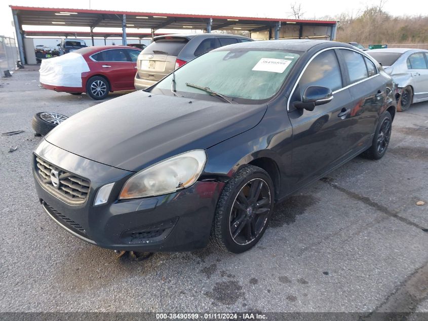 2012 Volvo S60 T5 VIN: YV1622FS7C2076195 Lot: 38490599