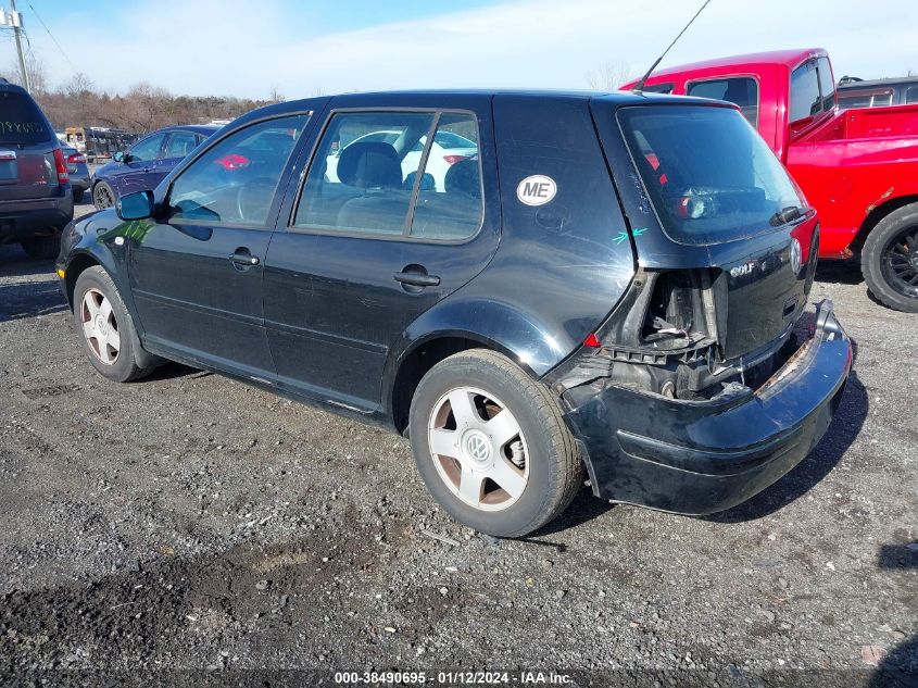 9BWGT61J714052001 2001 Volkswagen Golf Gls