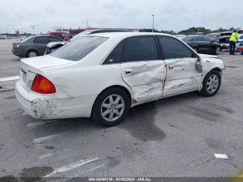 2000 Toyota Avalon Xls VIN: 4T1BF28B9YU096266 Lot: 38490736