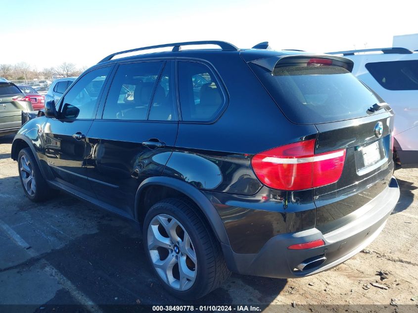 2009 BMW X5 xDrive48I VIN: 5UXFE835X9L308238 Lot: 38490778