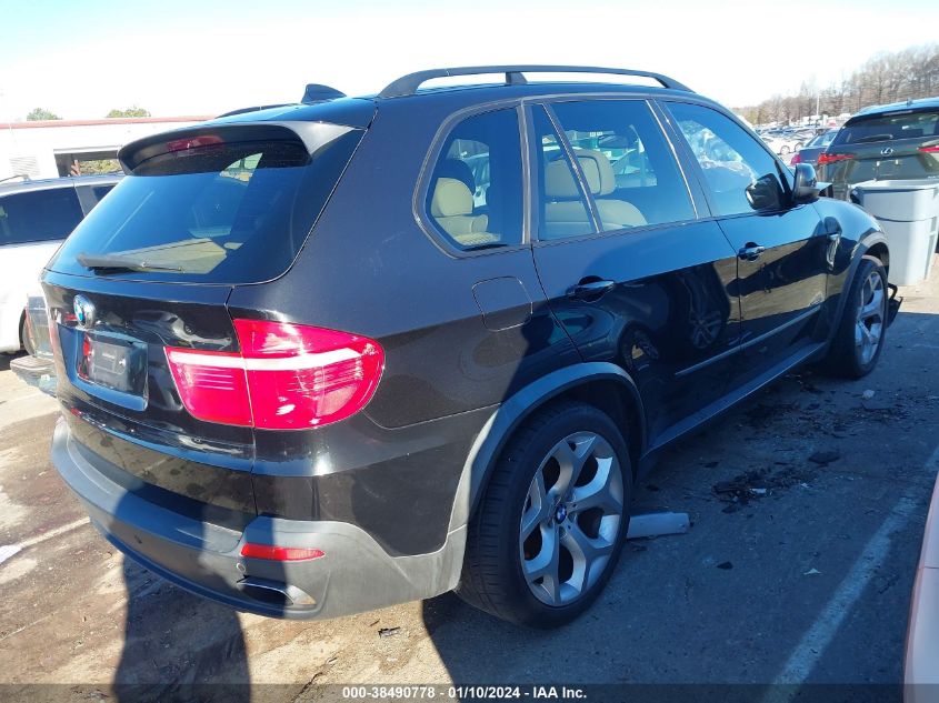 2009 BMW X5 xDrive48I VIN: 5UXFE835X9L308238 Lot: 38490778