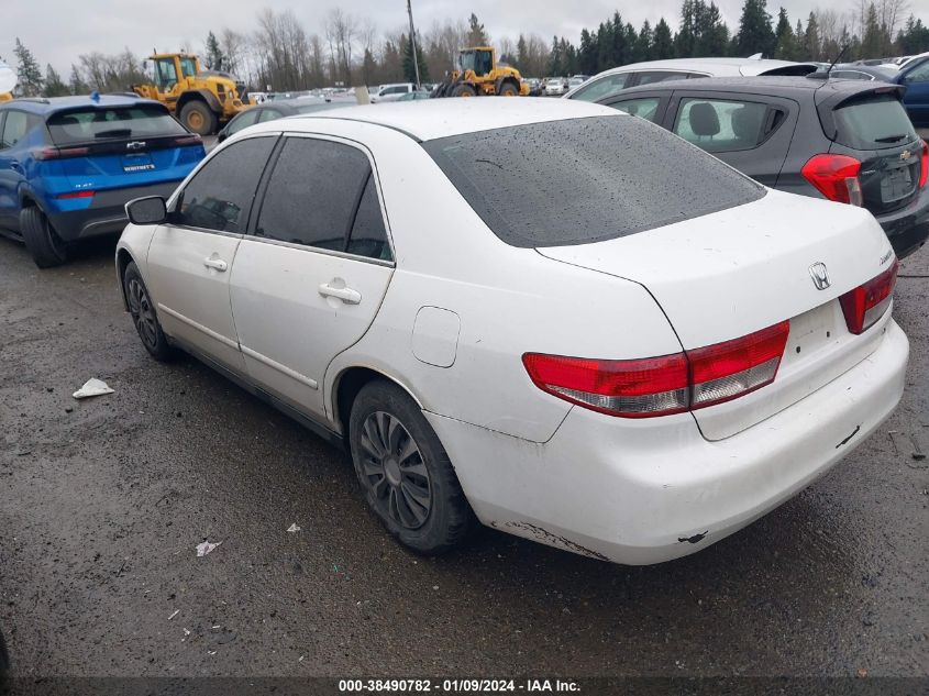 2004 Honda Accord 2.4 Lx VIN: 1HGCM56394A024864 Lot: 38490782