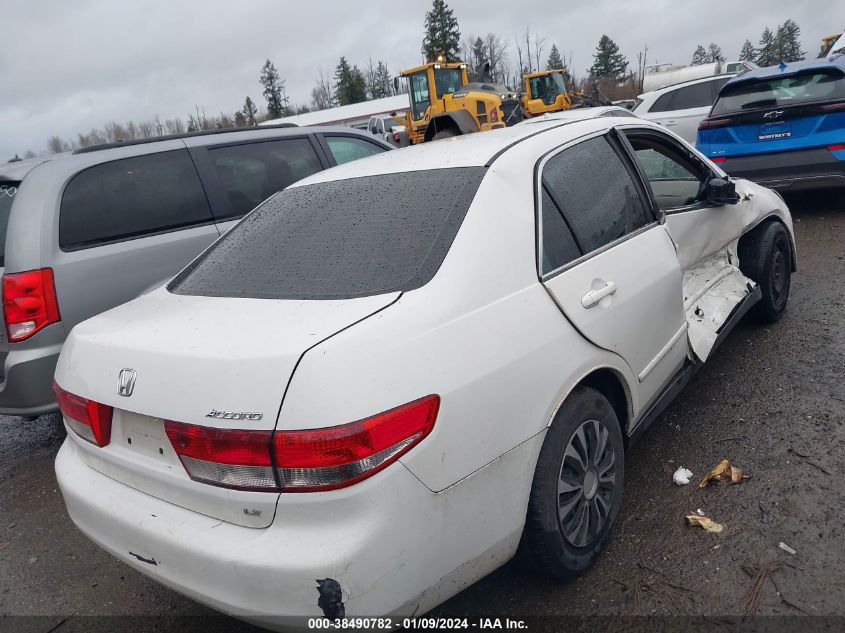 2004 Honda Accord 2.4 Lx VIN: 1HGCM56394A024864 Lot: 38490782