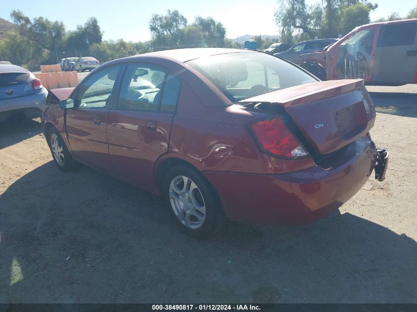 2004 Saturn Ion 3 VIN: 1G8AL52FX4Z182747 Lot: 38830181