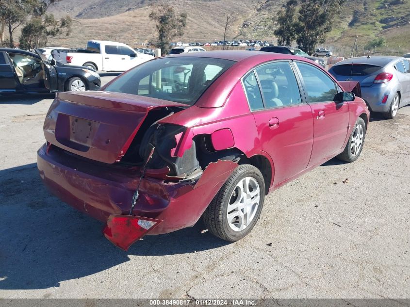 2004 Saturn Ion 3 VIN: 1G8AL52FX4Z182747 Lot: 38830181