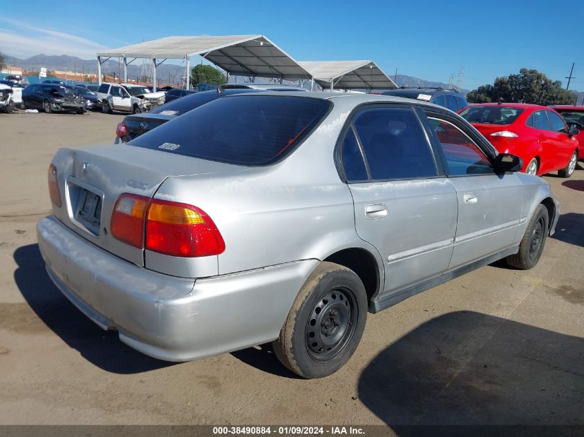 1999 Honda Civic Value Package VIN: 2HGEJ6612XH584897 Lot: 38490884