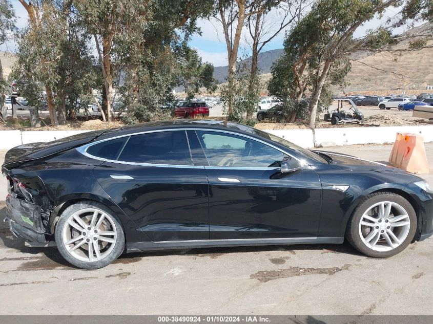 2014 Tesla Model S P85 VIN: 5YJSA1H14EFP43942 Lot: 38490924