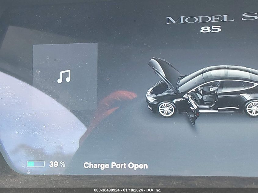 2014 Tesla Model S P85 VIN: 5YJSA1H14EFP43942 Lot: 38490924