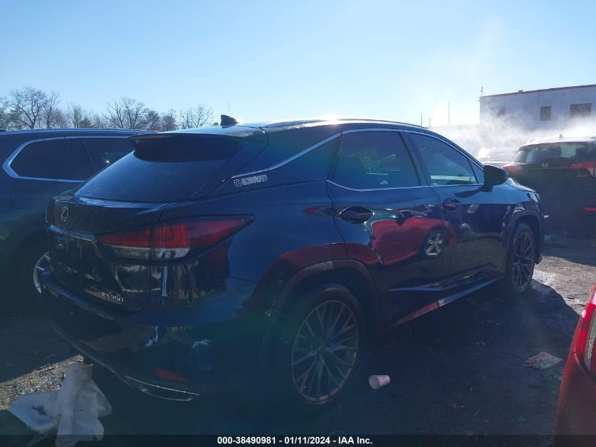 2021 Lexus Rx 350 F Sport Handling VIN: 2T2YZMDA5MC302989 Lot: 38490981