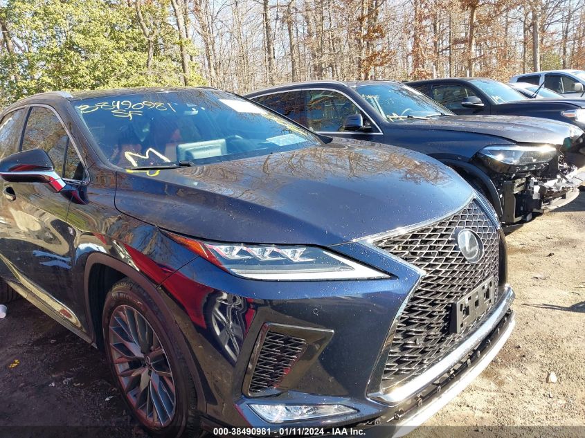 2021 Lexus Rx 350 F Sport Handling VIN: 2T2YZMDA5MC302989 Lot: 38490981