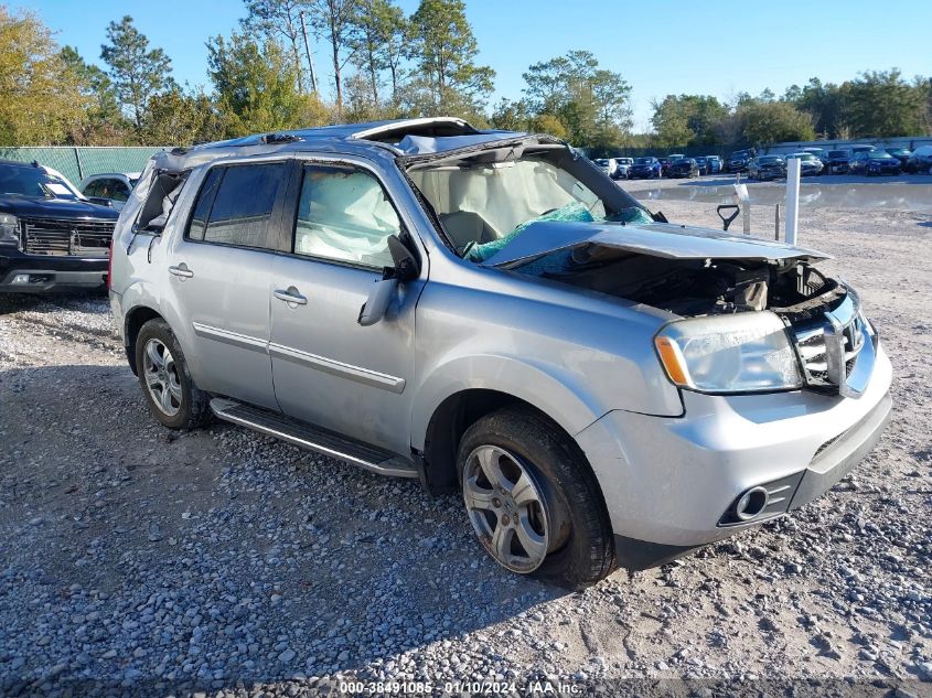 2015 Honda Pilot Ex-L VIN: 5FNYF3H57FB022932 Lot: 38491085