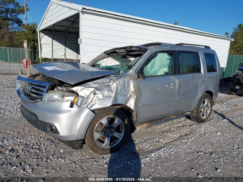 2015 Honda Pilot Ex-L VIN: 5FNYF3H57FB022932 Lot: 38491085