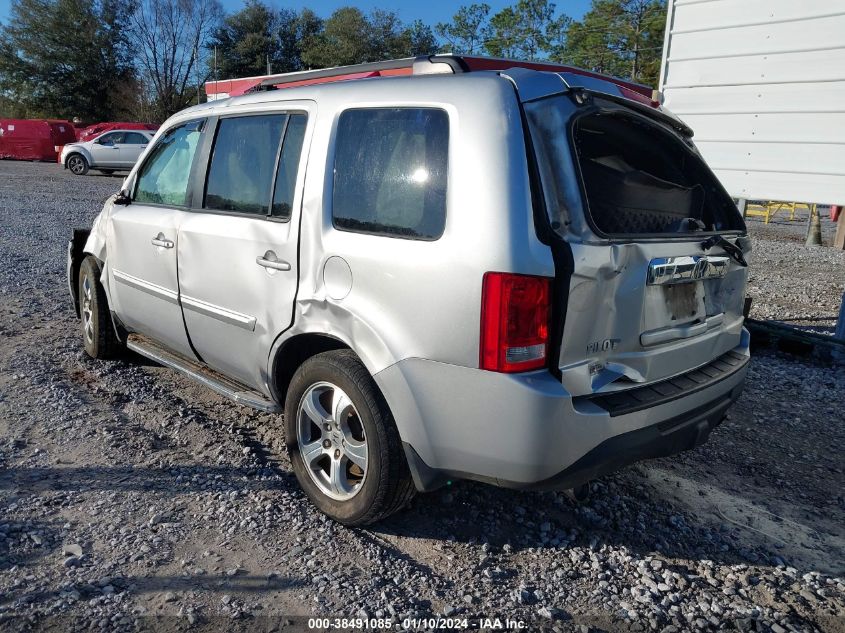 2015 Honda Pilot Ex-L VIN: 5FNYF3H57FB022932 Lot: 38491085