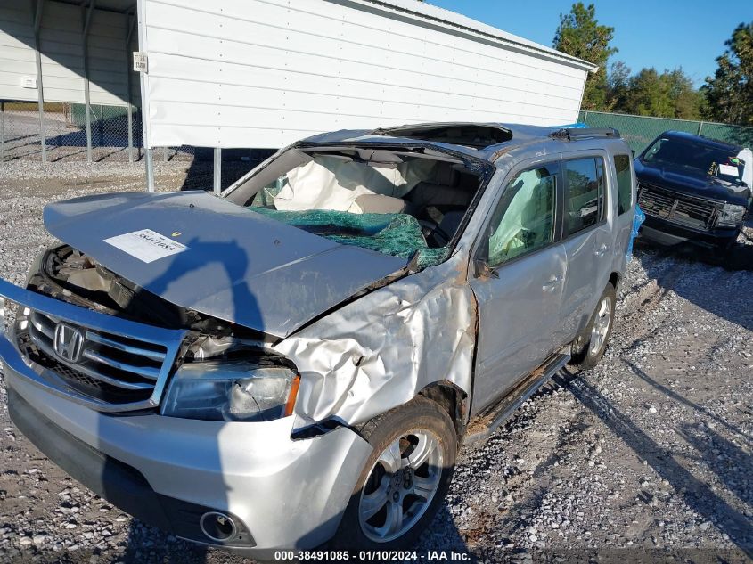 2015 Honda Pilot Ex-L VIN: 5FNYF3H57FB022932 Lot: 38491085