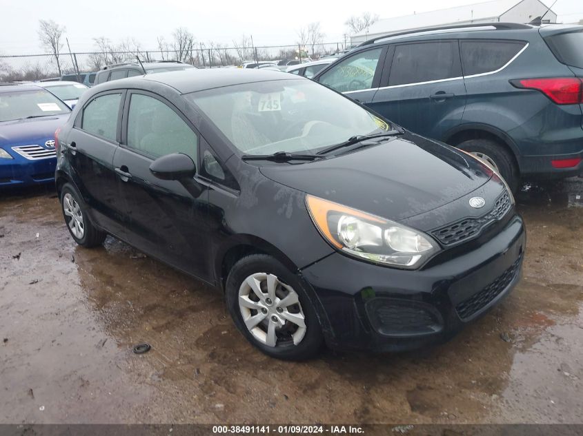 2012 Kia Rio5 Lx VIN: KNADM5A31C6092617 Lot: 38491141