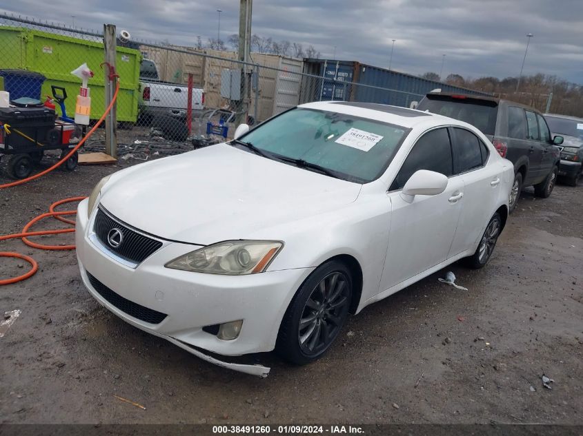 2008 Lexus Is 250 VIN: JTHCK262X82023473 Lot: 38491260