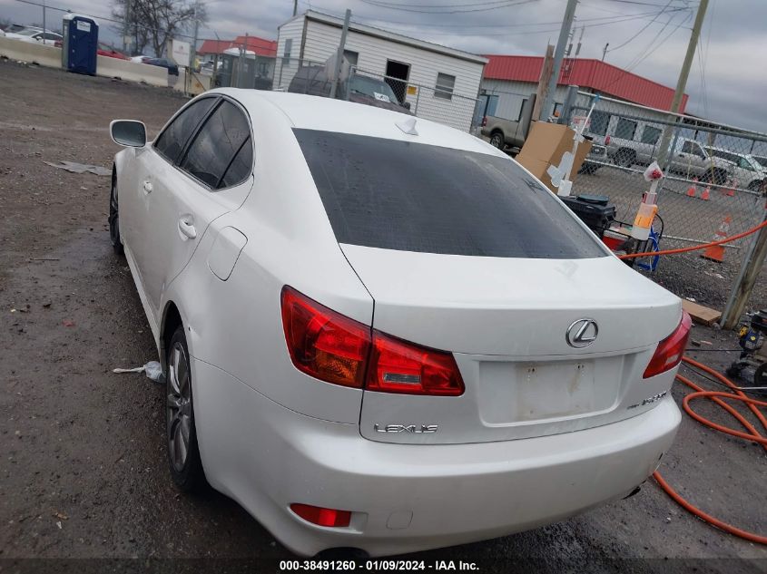 2008 Lexus Is 250 VIN: JTHCK262X82023473 Lot: 38491260