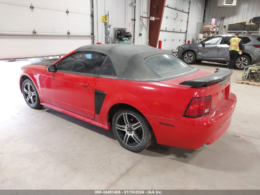 2002 Ford Mustang Gt Deluxe/Gt Premium VIN: 1FAFP45X12F179657 Lot: 38491405