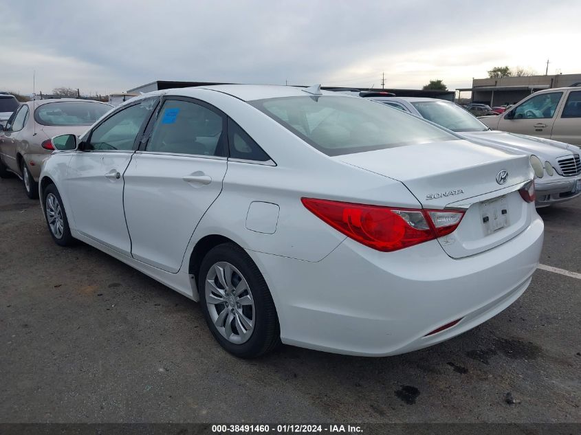 2012 Hyundai Sonata Gls VIN: 5NPEB4ACXCH384635 Lot: 38491460