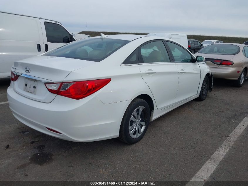 2012 Hyundai Sonata Gls VIN: 5NPEB4ACXCH384635 Lot: 38491460