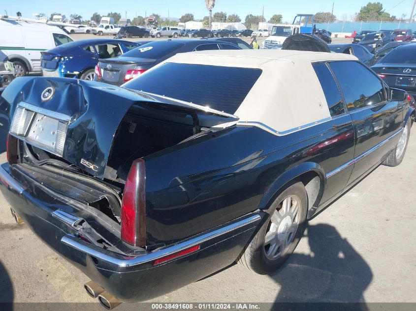 2000 Cadillac Eldorado Esc VIN: 1G6EL12Y9YU146796 Lot: 38491608