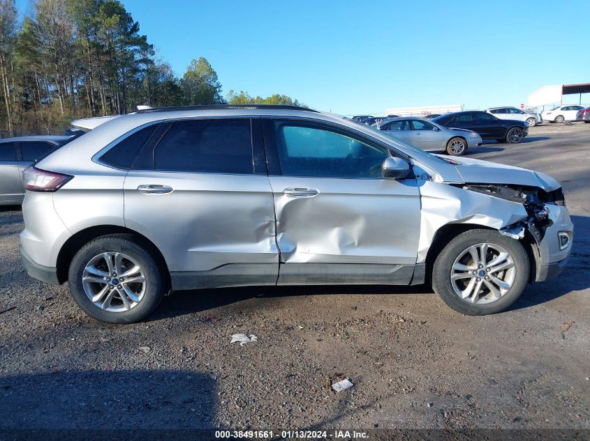 2016 Ford Edge Sel VIN: 2FMPK3J93GBB56173 Lot: 38491661