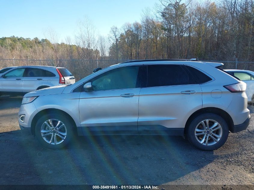 2016 Ford Edge Sel VIN: 2FMPK3J93GBB56173 Lot: 38491661