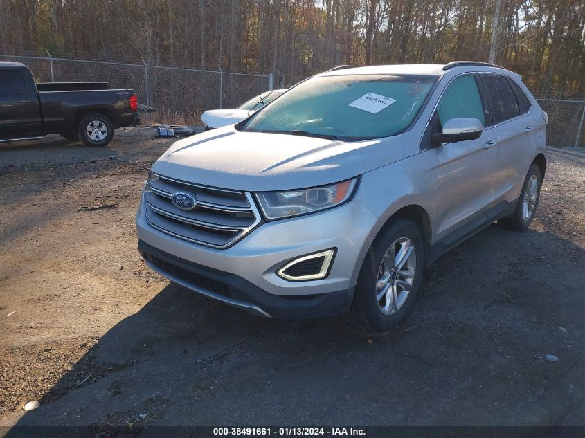 2016 Ford Edge Sel VIN: 2FMPK3J93GBB56173 Lot: 38491661