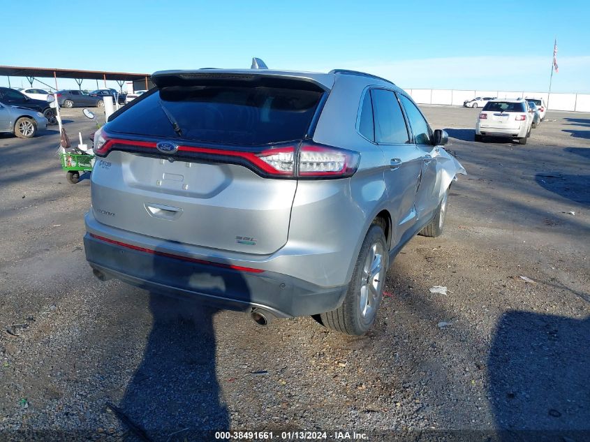 2016 Ford Edge Sel VIN: 2FMPK3J93GBB56173 Lot: 38491661