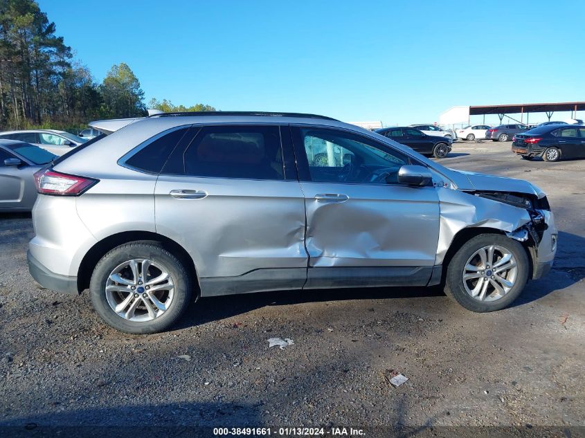 2016 Ford Edge Sel VIN: 2FMPK3J93GBB56173 Lot: 38491661