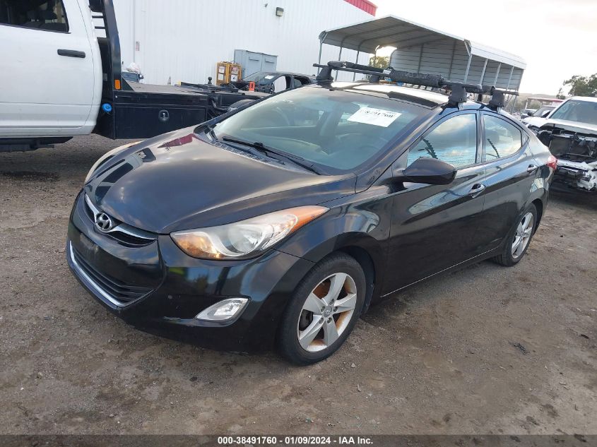 2013 Hyundai Elantra Gls (Ulsan Plant) VIN: KMHDH4AE9DU991169 Lot: 38491760