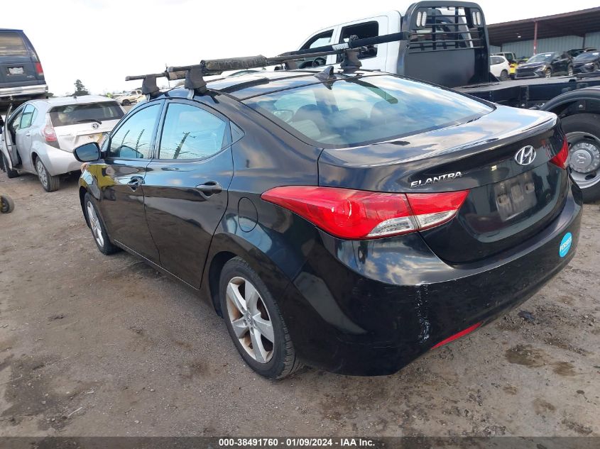 2013 Hyundai Elantra Gls (Ulsan Plant) VIN: KMHDH4AE9DU991169 Lot: 38491760