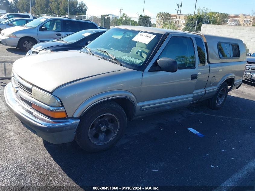 1999 Chevrolet S-10 Ls VIN: 1GCCS19X6X8205136 Lot: 38491860