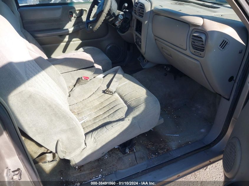 1999 Chevrolet S-10 Ls VIN: 1GCCS19X6X8205136 Lot: 38491860