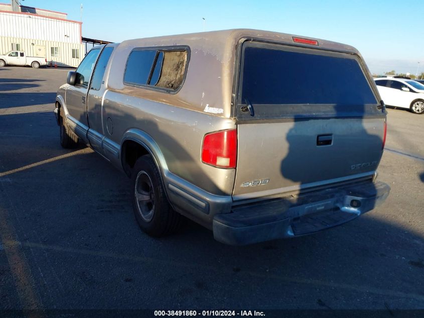1999 Chevrolet S-10 Ls VIN: 1GCCS19X6X8205136 Lot: 38491860