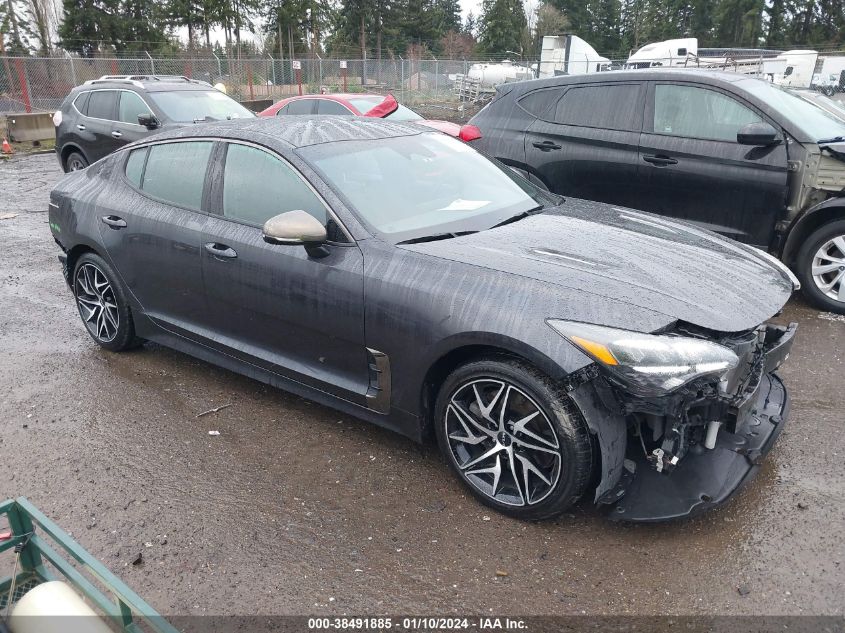 2022 Kia Stinger Gt-Line VIN: KNAE35LD8N6116072 Lot: 38491885