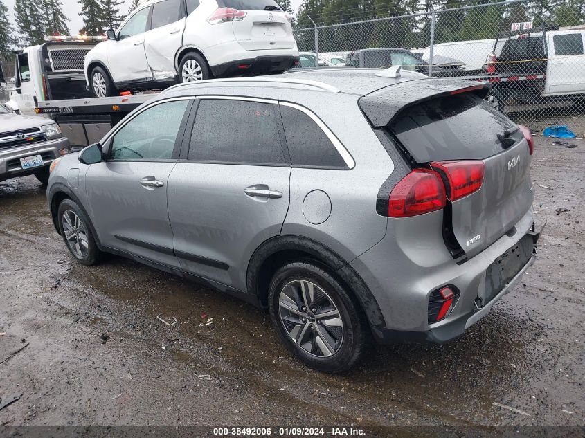 2022 Kia Niro Plug-In Hybrid Lxs VIN: KNDCM3LD3N5543371 Lot: 38492006