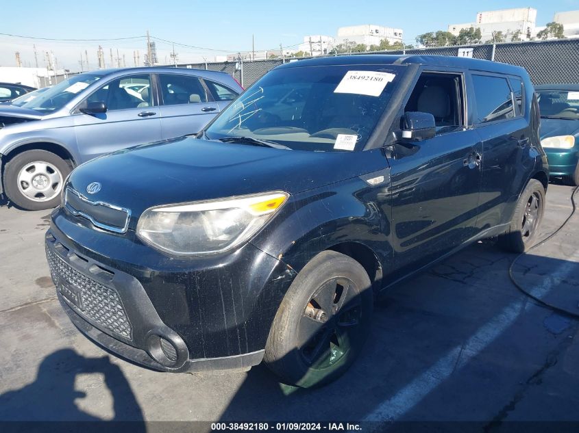 2014 Kia Soul VIN: KNDJN2A20E7024461 Lot: 38492180