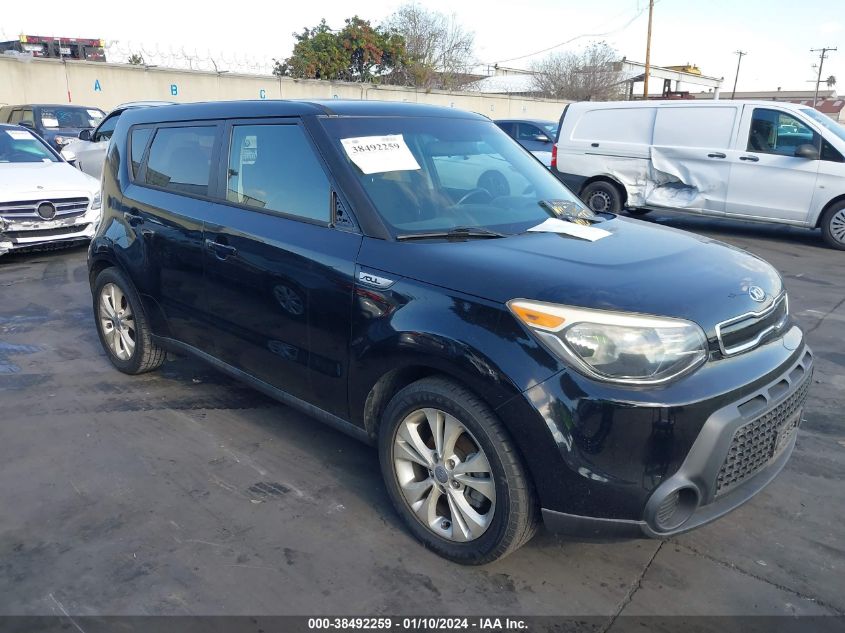 2015 Kia Soul + VIN: KNDJP3A57F7192562 Lot: 38492259