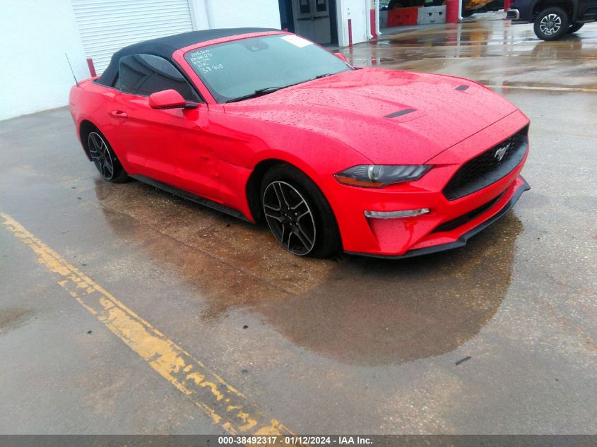 2021 Ford Mustang Ecoboost Premium VIN: 1FATP8UH7M5104653 Lot: 38492317