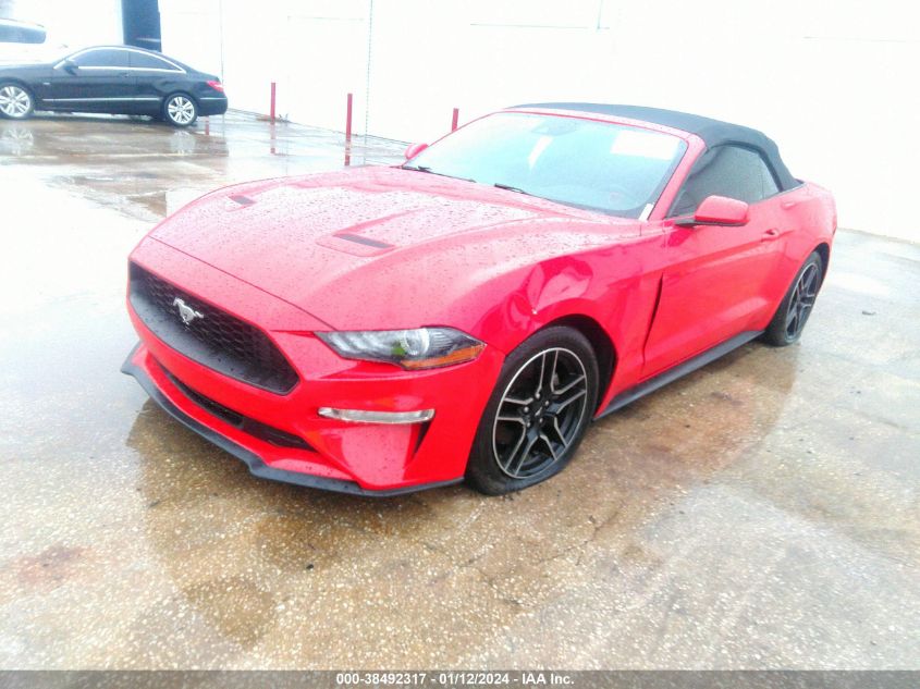 2021 Ford Mustang Ecoboost Premium VIN: 1FATP8UH7M5104653 Lot: 38492317