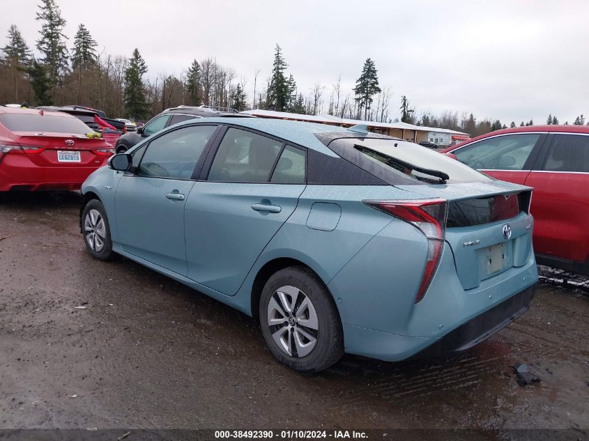 2017 Toyota Prius Four VIN: JTDKARFU6H3049329 Lot: 38492390